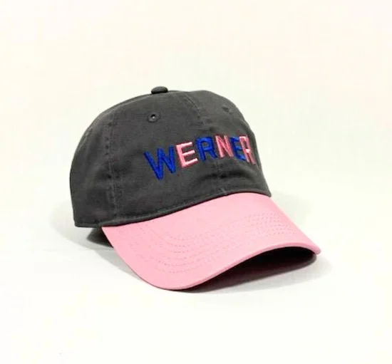 Kids' Pink and Grey Hat